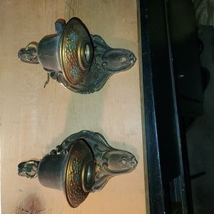1890s light fixtures from the famous Saint James hotel